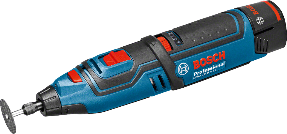 Scula rotativa multifunctionala cua cumulator Bosch Professional GRO 12V-35, 12 V, 35.000 RPM, accesorii incluse