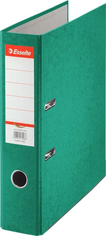 Biblioraft Esselte Rainbow, carton, A4, 7.5 cm, verde
