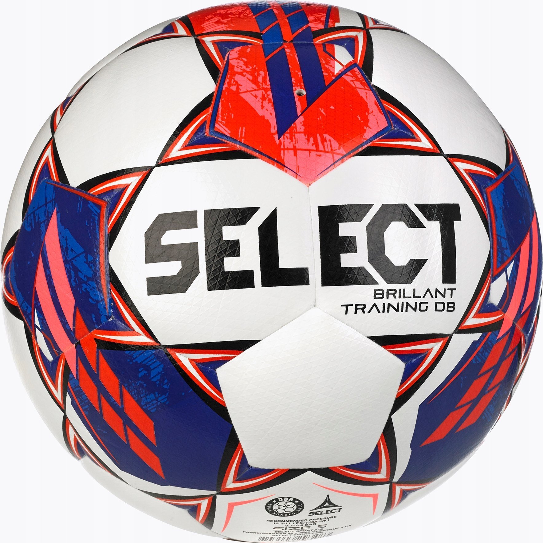 Selectează Selectează Brillant Training DB FIFA Basic V23 Minge BRILLANT TRAIN ALB-ROȘU alb 5