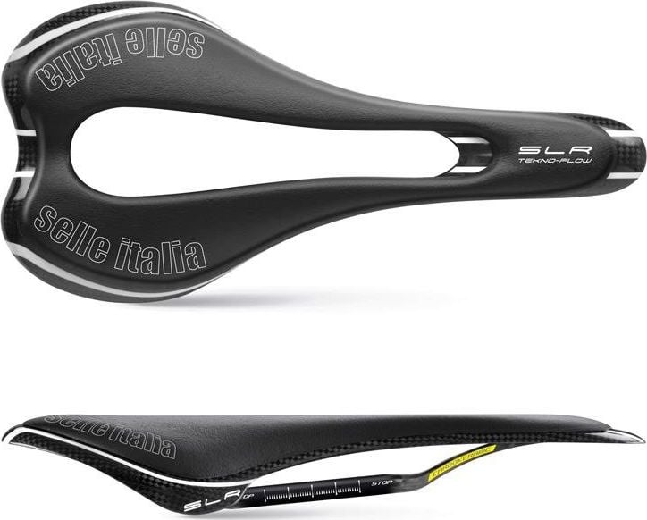 Saua Selle Italia SELLE ITALIA SLR TEKNO FLOW S (id match - S3) carbon/keramic 7x9, carbon/fibra-tek, 110g carbon (NOU)