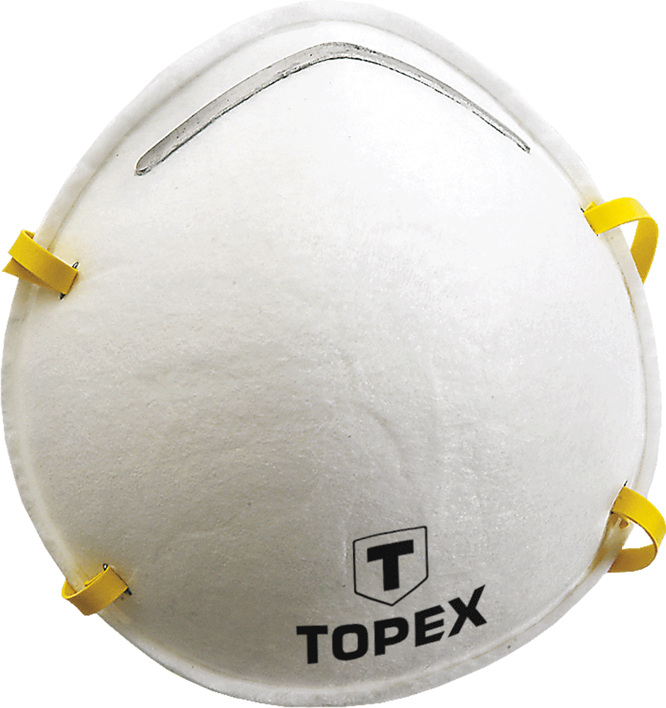 Semimasca Topex Dust cu 1 supapa FFP2 2 buc. - 82S132