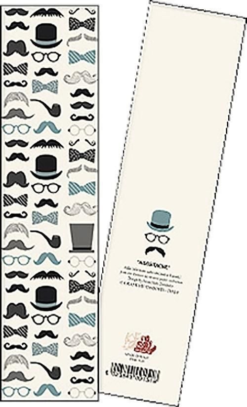 Semn de carte Tassotti Mustache, pachet de 2