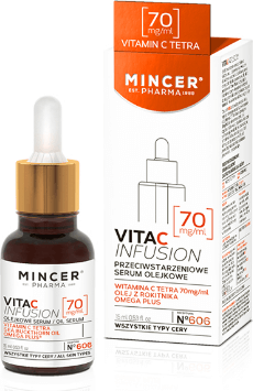 Ser pentru ten, Mincer Pharma, Vita C, Ser Anti-Aging, 15ml