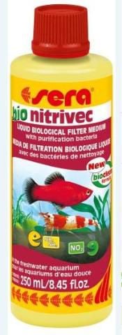 Mediu lichid pentru biofiltru, Sera Bio Nitrivec 250 ml