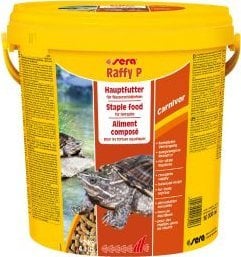 Sera Raffy P Nature 10l, granule - reptile, hrana de baza