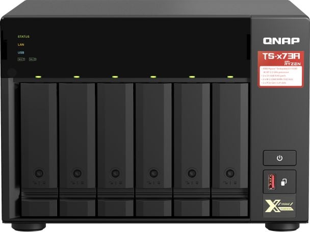 NAS - Server de fișiere Qnap TS-673A-8G