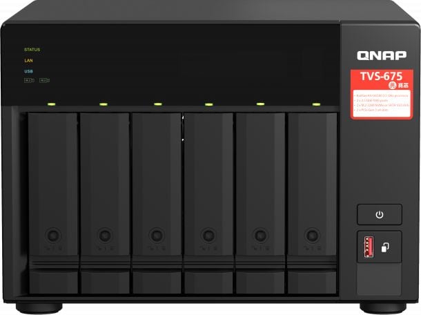 NAS - Server de fișiere Qnap TVS-675-8G