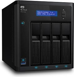 NAS - Server de fișiere WD My Cloud PR4100 16TB (WDBNFA0160KBK-EESN)