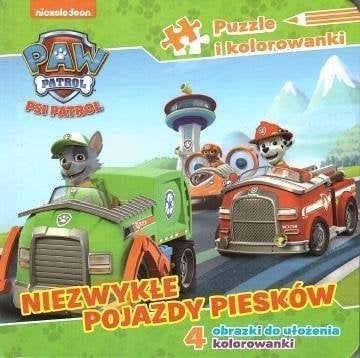 Serviciul Media Zawada Puzzle carte. Vehicule neobișnuite pentru câini