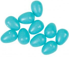 Set 10 oua Zolux in cuiburi, Plastic, Albastru