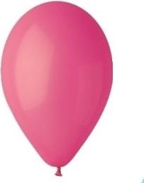 Set 100 baloane Gemar, latex, roz-ciclam, 26 cm