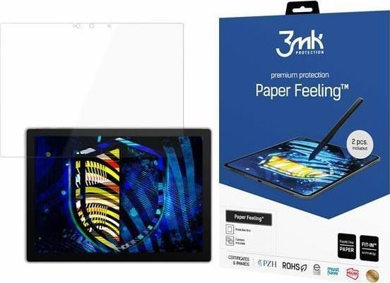 Set 2 folii protectie 3MK Paper Feeling compatibil cu Microsoft Surface Pro 7 Plus