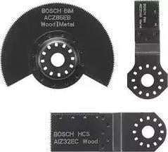 Set 3 accesorii multicutter Bosch Professional pentru placi ceramice PRO