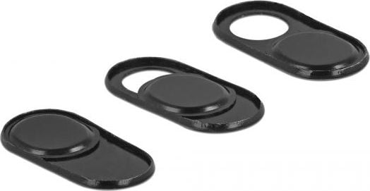 Set 3 bucati protectii camera pentru laptop/smartphone/tableta, Delock 20652