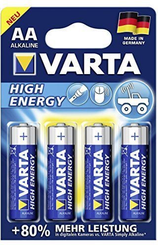 Set 4 Baterii alcaline Longlife POWER, Varta, AA 1.5v MIGNON LR6