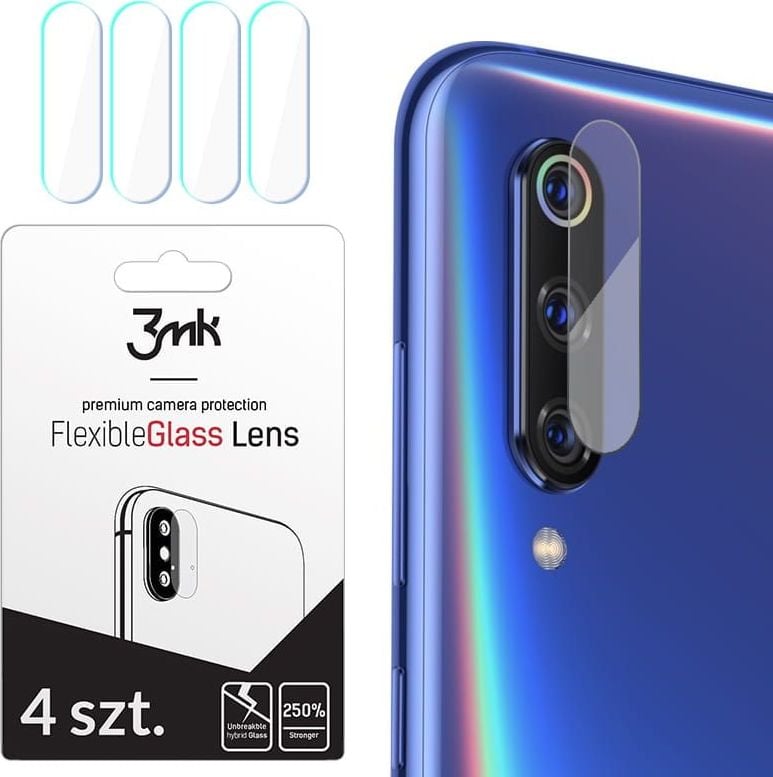 Set 4 folii de protectie 3Mk Fg Camera Lens Xiaomi Mi9