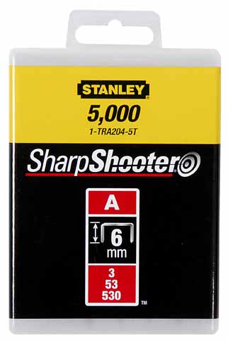 Set 5000 capse Stanley 1-TRA206-5T, tip A, 6 mm, 3/53/530