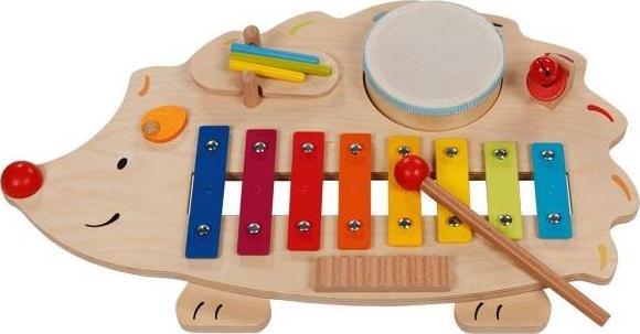 Set 6 in 1 - Instrumente muzicale Ariciul vesel