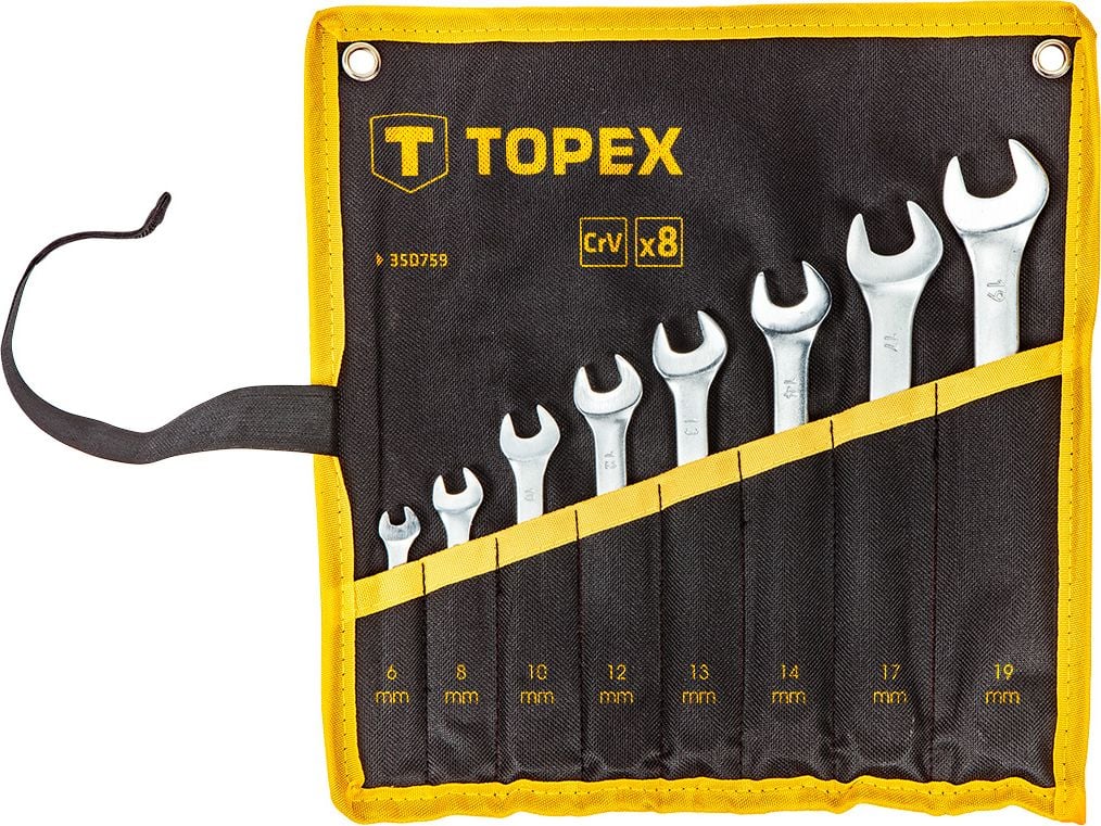 Set 8 chei Topex, Model 35D759, 6-19 mm