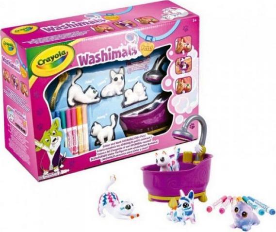 Set cada de baie Crayola Washimals CRAYOLA