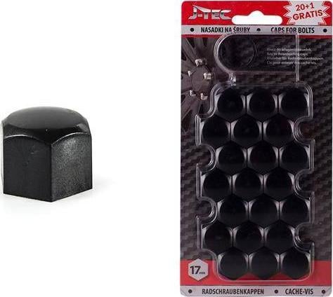 Set capace prezoane 17 mm culoare Negru