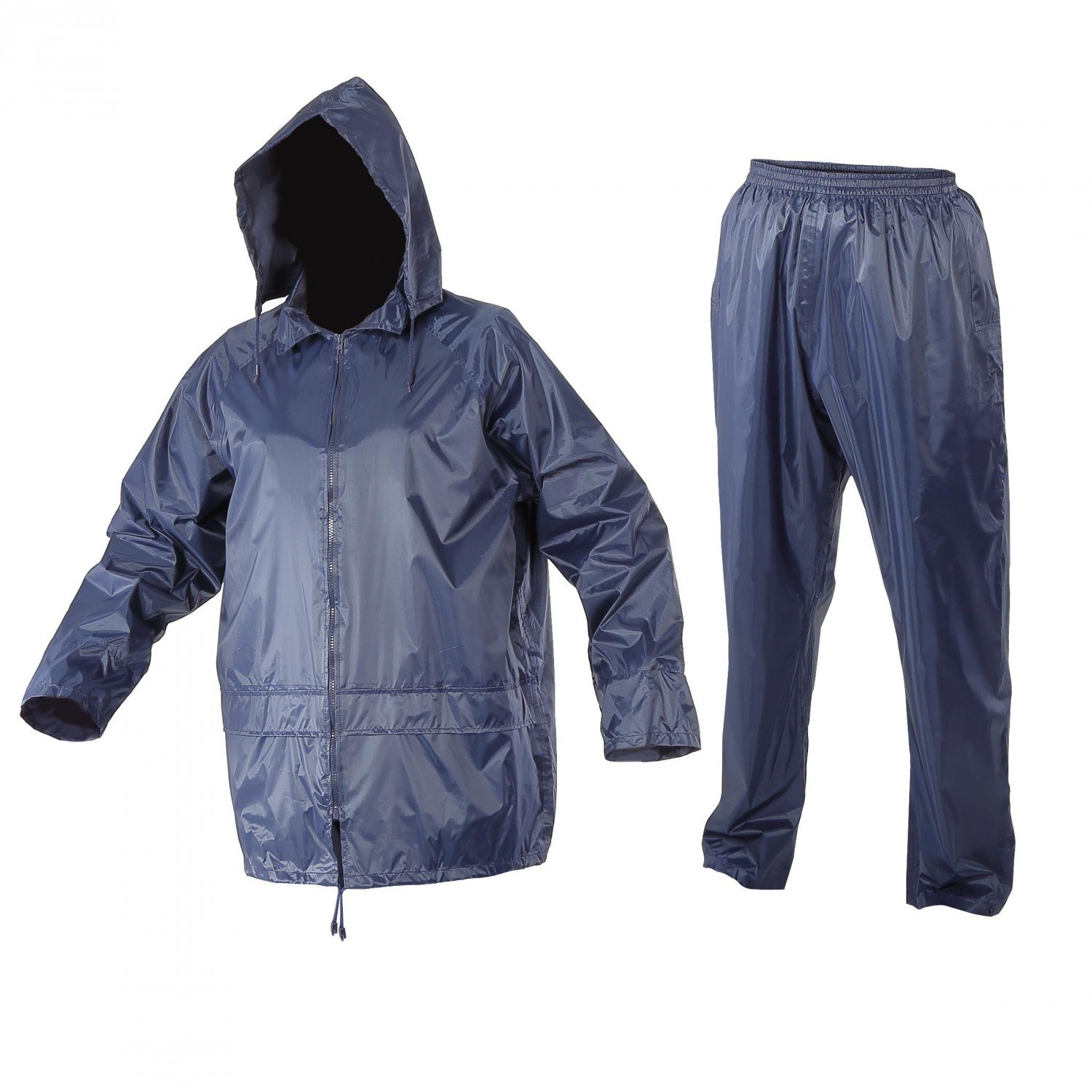 Set costum de ploaie Lahti Pro jachetă + pantaloni bleumarin L (L4140103)