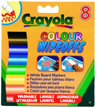 Markere - Set Crayola 8 Markere pentru Tabla Alba