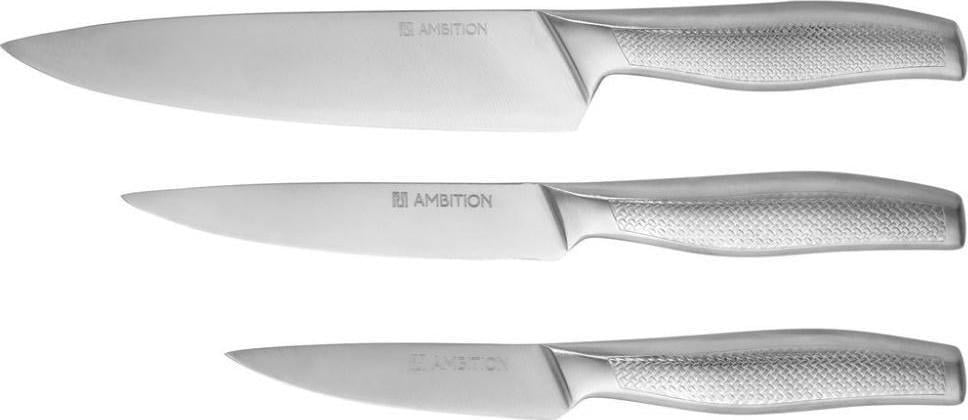 Set cutite Ambition 3 piese Ambition, cu cutit universal 13cm Acero