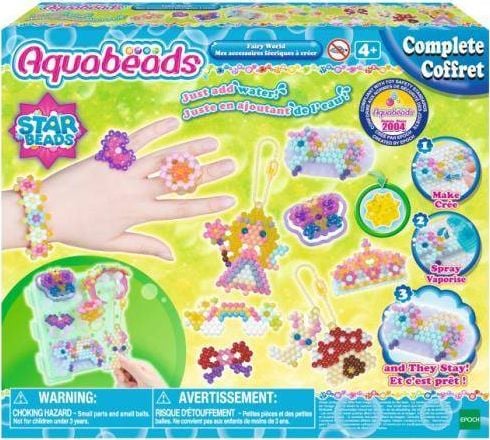 Set de artizanat cu margele, Epoch, AquaBeads Fairytale World, Multicolor