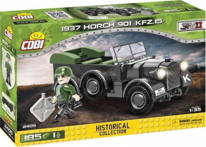 Set de constructie Cobi, 1937 Horch 901 kfz.15, 185 piese