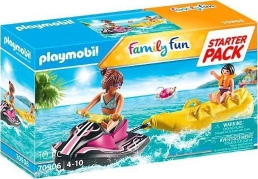 Set de Constructie, Playmobil Jet Ski With Banana Boat, 10 Piese