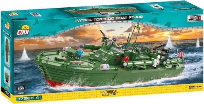 Set de Construit Patrol Torpedo Boat PT-109 Special Edition 2021, 3726 piese