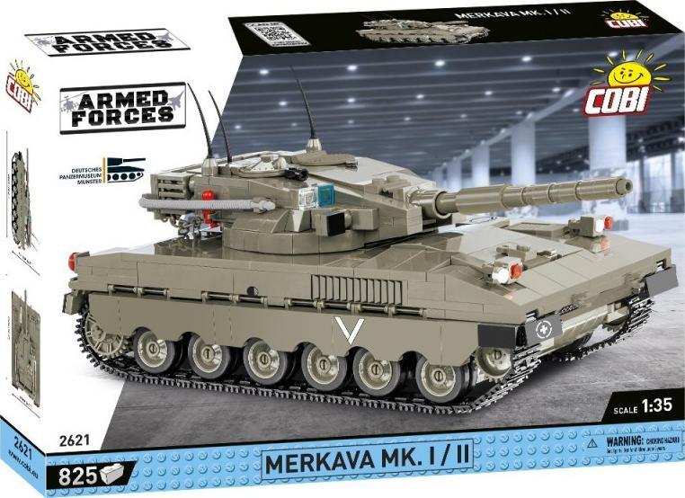 Set de Construit Tanc Merkava MK. I/II, 825 piese