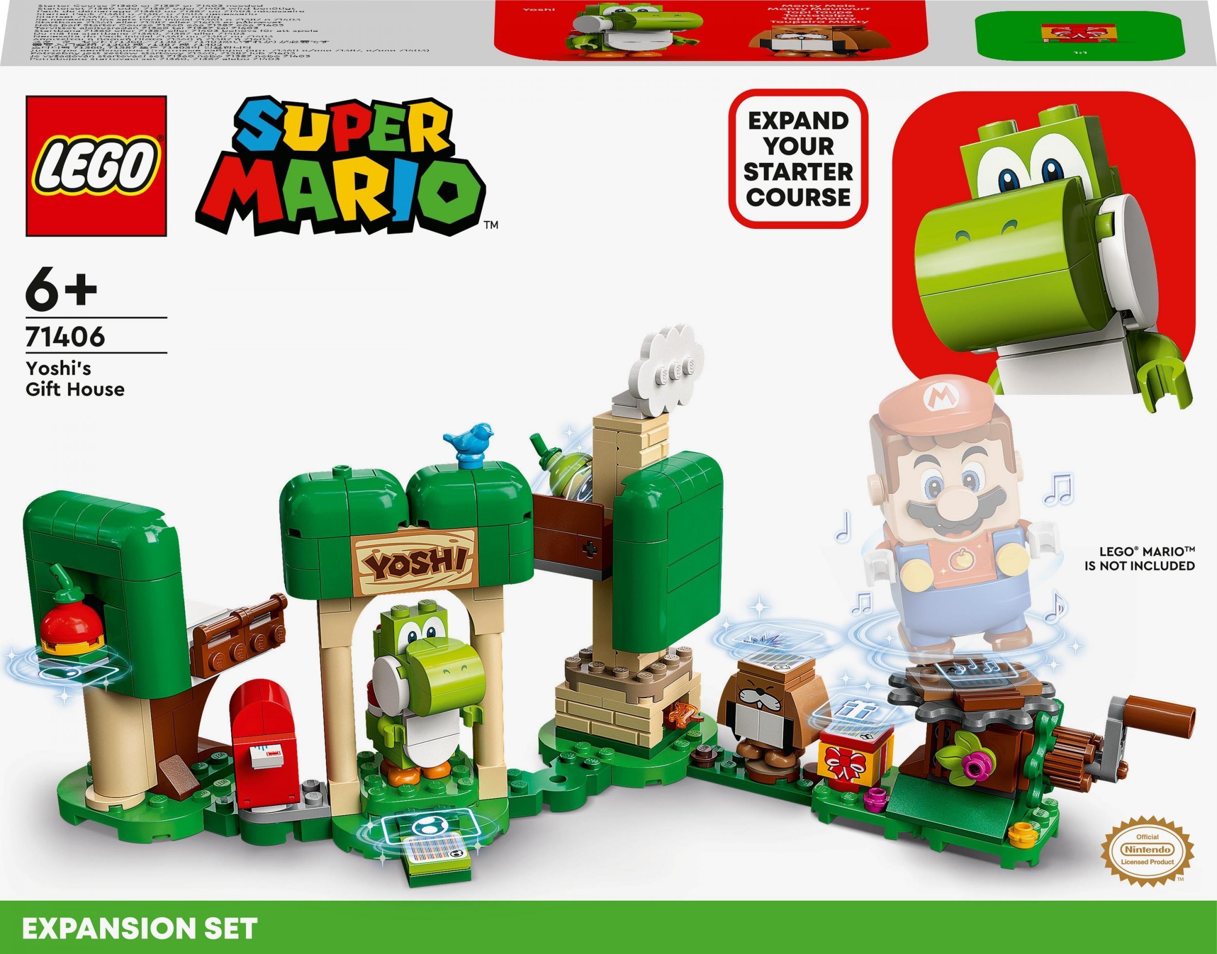 Set de extindere LEGO Super Mario Yoshi's Gift House (71406)