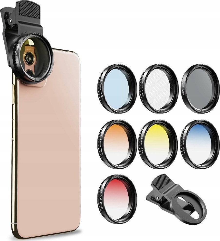 Alte gadgeturi - Set de filtre Apexel 7in1 Filtru de telefon Apexel Filters / Apl-37uv-7g