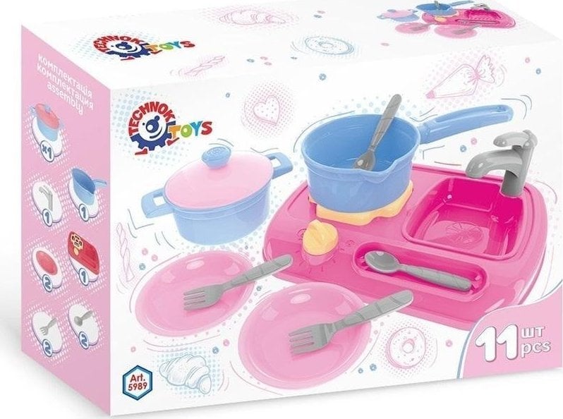 Set de Gatit, Technok Toys, Multicolor, 11 piese