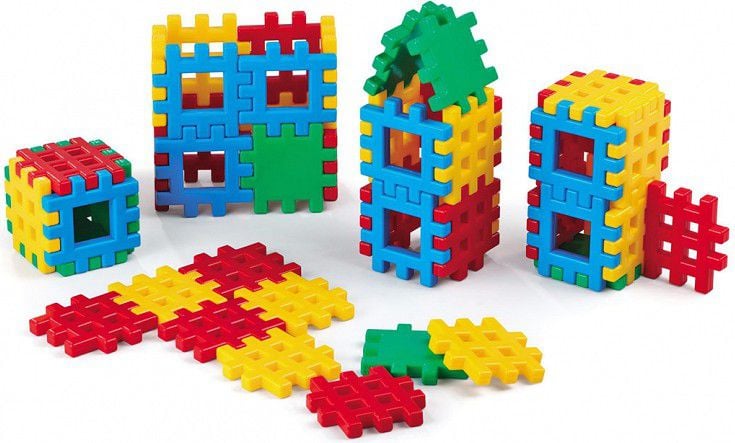 Set de joaca Marioinex Building, 48 piese