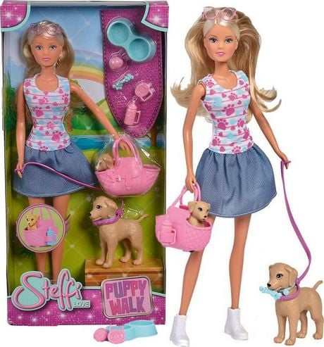 Set de joaca Steffi Love - Puppy walk, 29 cm