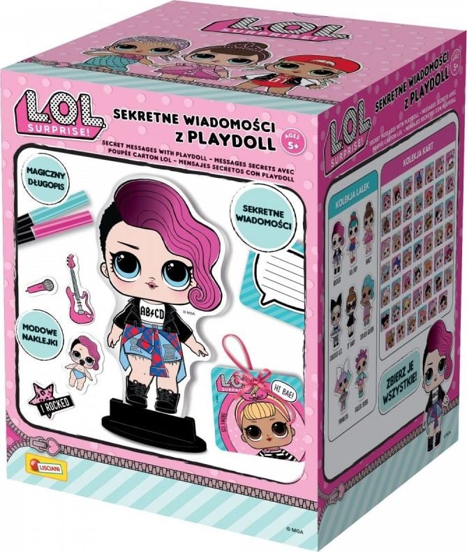 Set de L.O.L. creatoare mesaje secrete surpriză Playdoll-304-PL69460