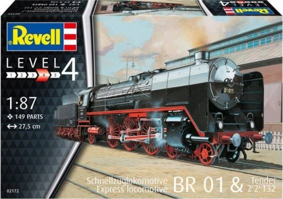 Set de modele Revell Locomotiva 1/87 Schnellzuglok BR 01