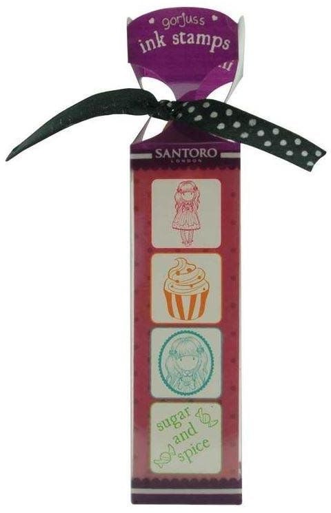 Set de timbre cu cerneală Santoro - zahăr și condimente - 273797