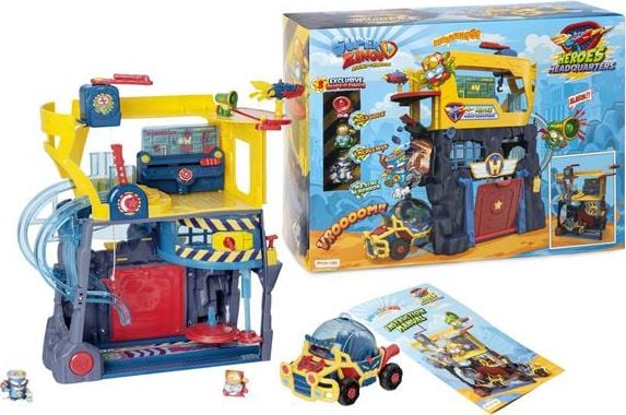 Set figurine Magic Box SuperZings Heroes Headquaters