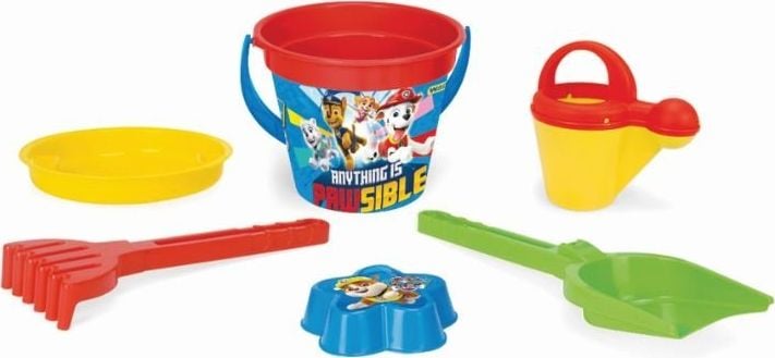 Set Jucarii de Nisip, Paw Patrol Sandset, 6 Piese