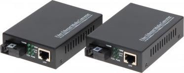 Set mediaconvertor RX+TX Single Mode Gigabite 1000Mb/s 25Km