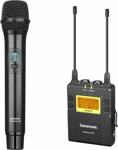 Set microfon Saramonic UwMic9 dreceiver RX9 + microfon HU9