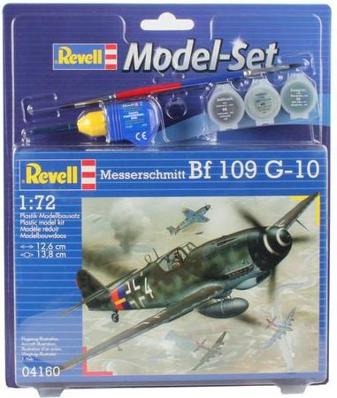 Set model de Messerscmitt Bf109E (64160)