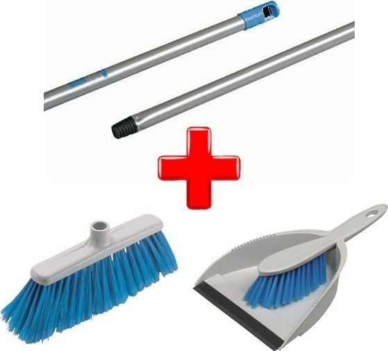 Set mătură stick de Eco + + scoop d. PROFESSIONAL Vileda