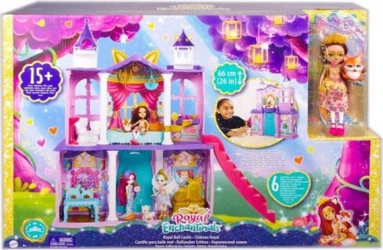 Set păpuși Mattel Entchantimals Royal Palace (GYJ17)