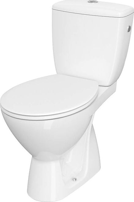 Set toaletă compact Cersanit Kaskada 65,5 cm cm alb (K100-207)