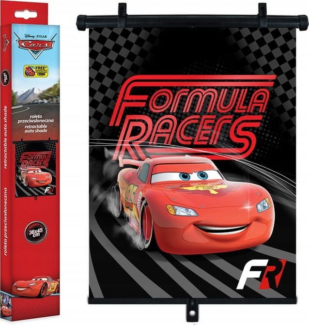 Parasolar auto retractabil Disney Cars, 36x45cm, 1buc